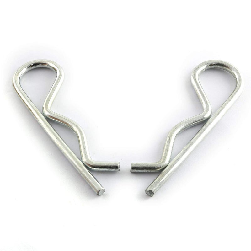 LQ Industrial 2 PCS Stainless Steel R Clips Spring Retaining Wire Hair Pins Lynch Cotter M5x100 - Image 5